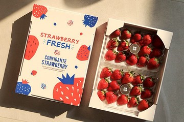 霸王蜜香草莓 - 特大顆 380g x 2盤