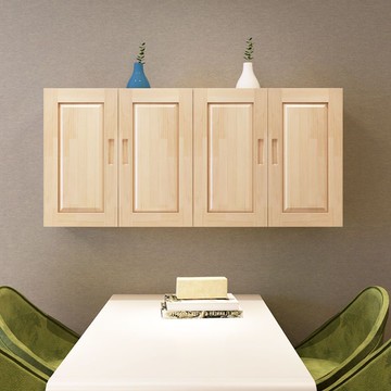 免運 附發票 超低價 工廠直銷 實木廚房吊櫃衣櫃頂櫃松木墻壁櫃儲物櫃實木簡易小櫃子簡約掛櫃 快速發貨