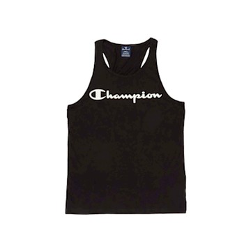 Champion 官方直營-男款 基本款 坦克背心(黑)