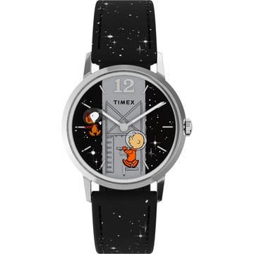 現貨-TIMEX x Peanuts® Marlin® 聯名太空機械錶34mm(TW2W89700)
