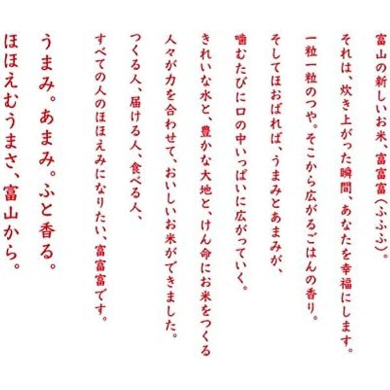 精米 富山県 富富富 白米 2kg 令和4年産