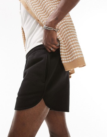 Topman running short in black
