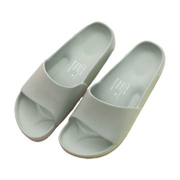 91025 流線活力室外拖鞋-綠25