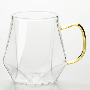 【DECO HOME商品】耐熱玻璃馬克杯 330mL YE TY410 NITORI宜得利家居