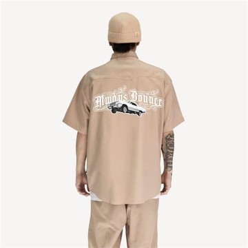 Poppin CXKeeping街舞Popping震感舞街頭襯衫套裝條紋褲毛巾項鏈