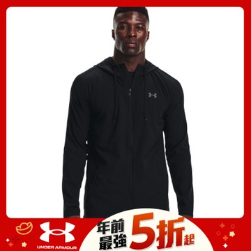 【UNDER ARMOUR】男 Woven防風外套_1370499-001