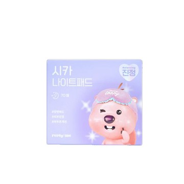 麗沛蜜晚安護理棉片70片