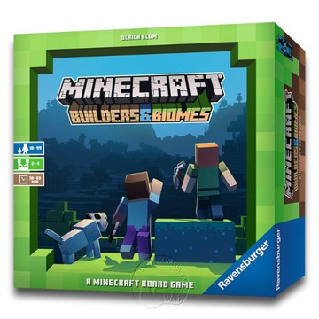 *【新天鵝堡桌遊】當個創世神 Minecraft: Builders & Biomes