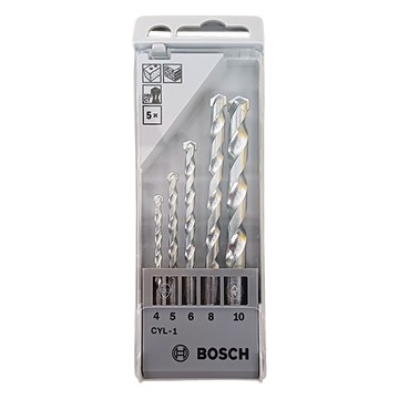 BOSCH 博世 水泥鑽頭 5件組  1組