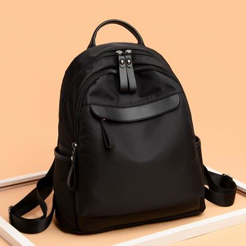 牛津布雙肩包女2025新款女士包包百搭旅行大容量背包出行小書包