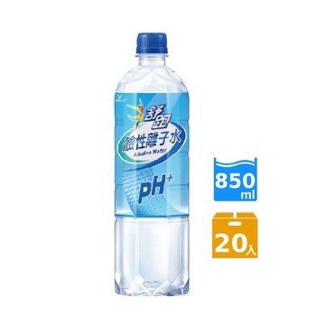 舒跑 鹼性離子水850mlx20入/箱