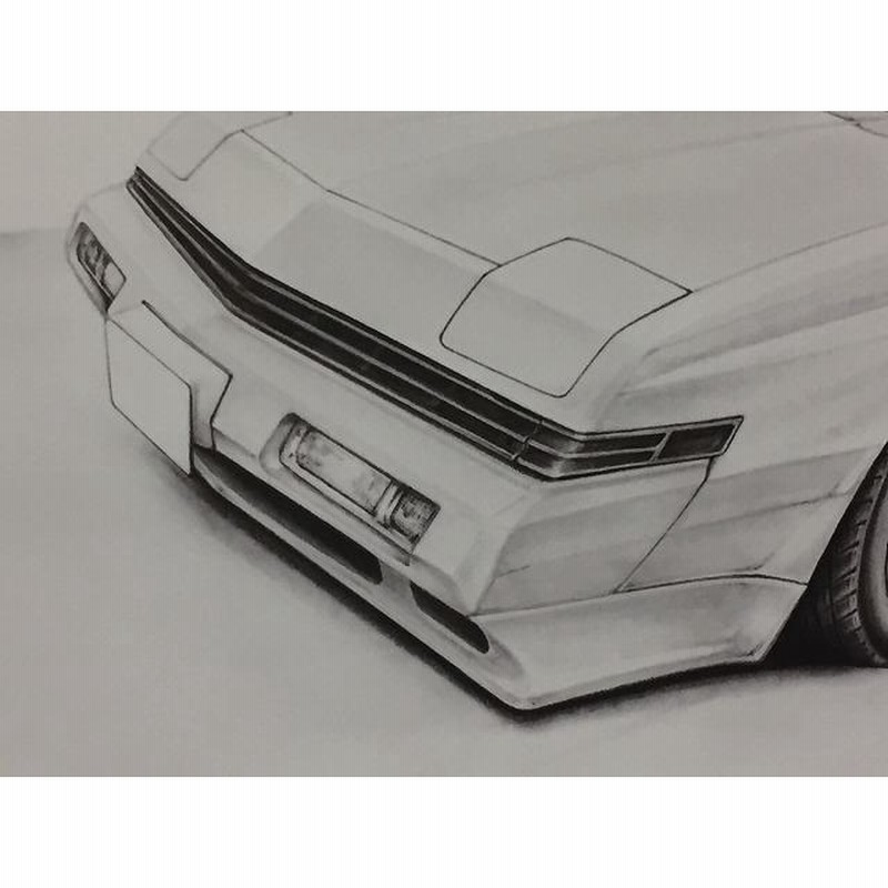 三菱 - NC-1308三菱3000GT VR4限定版画直筆サイン有額装済作家平