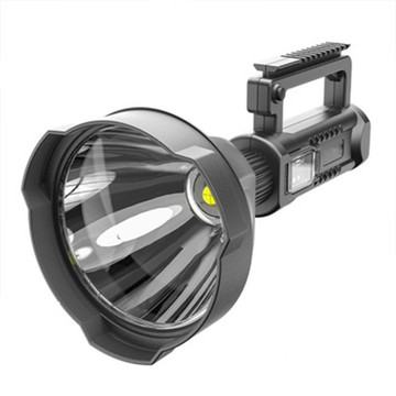 手電筒 手電筒 P70強光 探照燈 USB充電 戶外防水 多功能 大功率 LED手提燈 戶外燈具