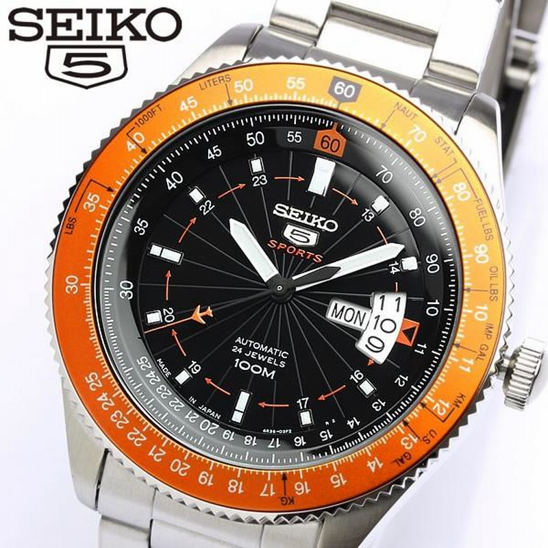 SEIKO5 SPORTS セイコー5 スポーツ 自動巻き 腕時計 メンズ 日本製