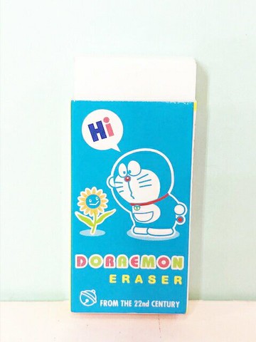 【震撼精品百貨】Doraemon 哆啦A夢 哆啦A夢橡皮擦-向日葵#80362 震撼日式精品百貨