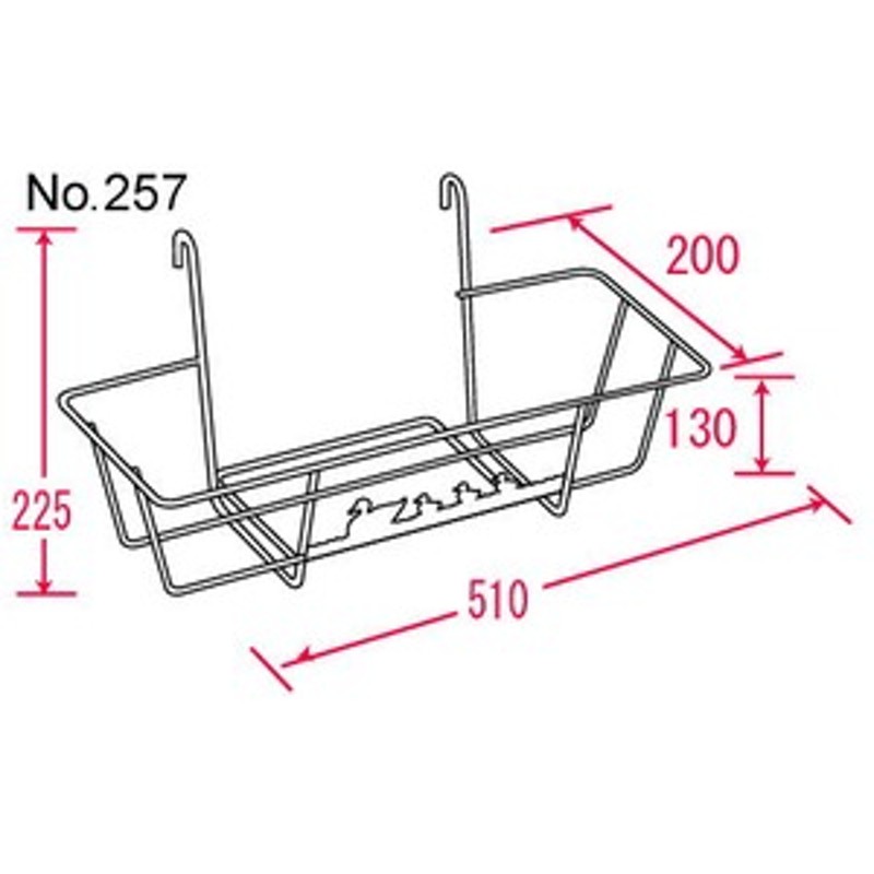 ハンギングバスケット 【ラテス用】 スチールワイヤー製 日本製 『フラワーエンゼル 500』 〔園芸 ガーデニング用品〕 通販  LINEポイント最大5.0%GET | LINEショッピング