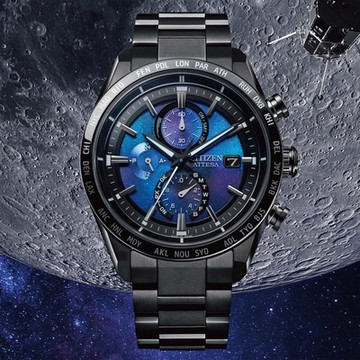 CITIZEN 星辰 HAKUTO-R限定 鈦金屬 光動能電波計時手錶 雙12購物節 送禮首選 AT8285-68Z