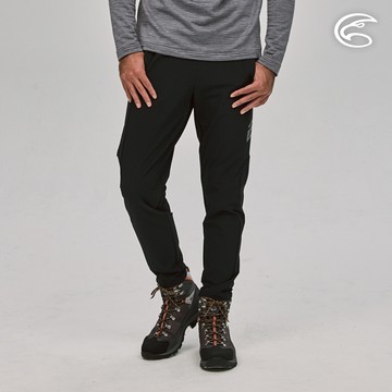 ADISI 男彈性撥水透氣快乾機能運動長褲AP2221030 (S-2XL) 正黑｜城市綠洲