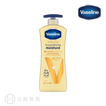 凡士林Vaseline 深層修護潤膚露 深層修護(黃)深層保濕 600 mL 公司貨 (實體簽約店面)【立赫藥局】