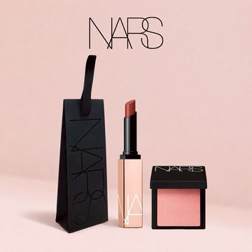甜蜜送禮首選💗【NARS】水光唇膏1+1組｜贈迷你腮紅(色號任選)🌹超心動莓果甜粉 畢業禮物/畢業快樂