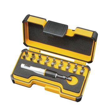 【FELO】020四段耐衝擊扭力起子接頭組19件組