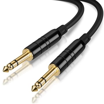CableCreation 1.83M 6.35mm公對公音源線 純銅導體 線徑6mm 2入(CX0079X2)