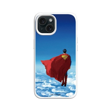 iPhone 15 SolidX 白 - Superman - Superman-蒼穹之上