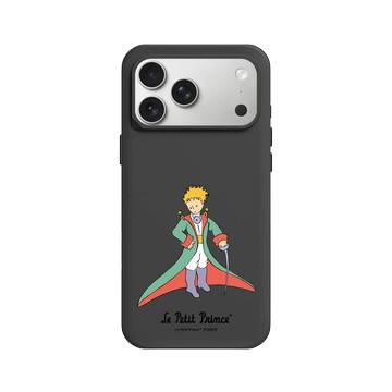 iPhone 17 Pro Max SolidX 黑 - Le Petit Prince 小王子 - 正氣凌然小王子