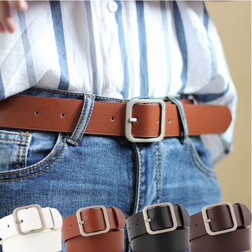 方扣時尚潮流腰帶 皮帶 女腰帶【C1019】