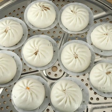 🎇可開發票✨蒸籠紙不粘圓形包子饅頭紙墊一次性傢用食品級不沾蒸鍋油紙蒸籠佈#免運