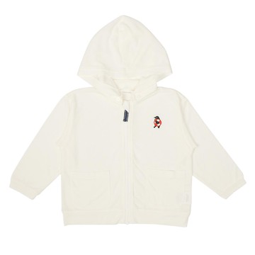 akachan honpo - 隔熱連帽外套-米白色
