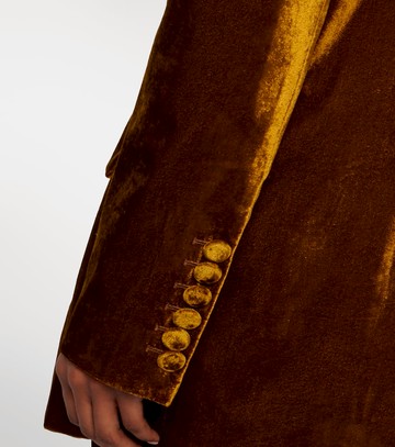 Nina Ricci Double-breasted velvet blazer