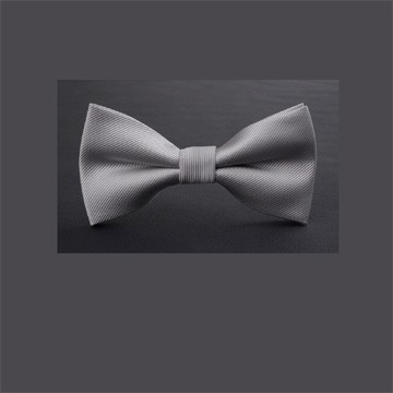 【拉福】單細斜紋質感領結新郎結婚領結糾糾 (兒童銀斜紋)