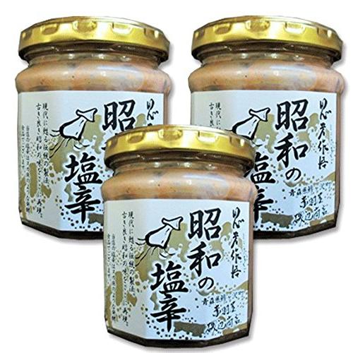 昭和の塩辛 100g 3本セット