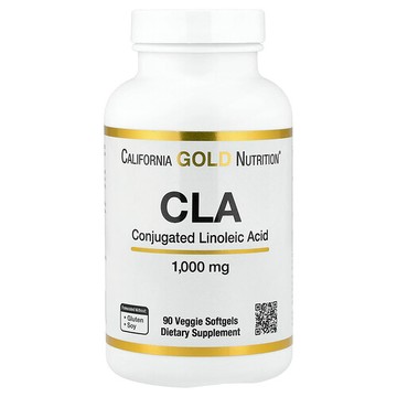 California Gold Nutrition, CLA，Clarinol，共軛亞油酸，1000 毫克，90 粒軟膠囊