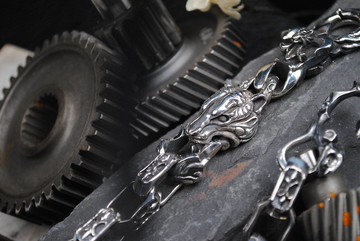 Alarein /手作銀飾/褲鏈/臨虎臺/流虎