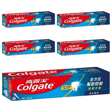 Colgate 高露潔 防蛀牙膏 清香薄荷  175g  1入  5條