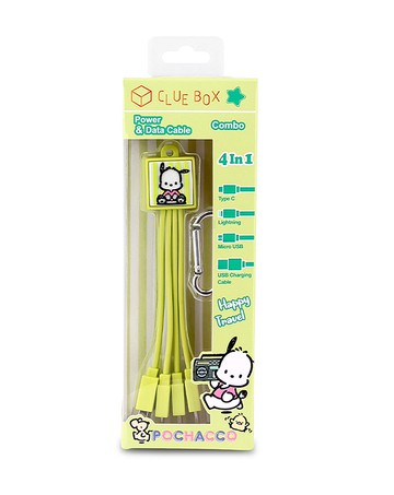 4合1數據傳輸和充電線 - Pochacco