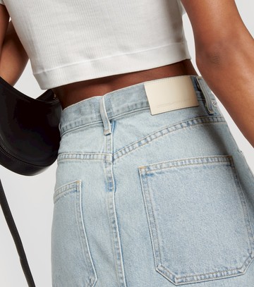 Citizens of Humanity Anouk high-rise denim midi skirt
