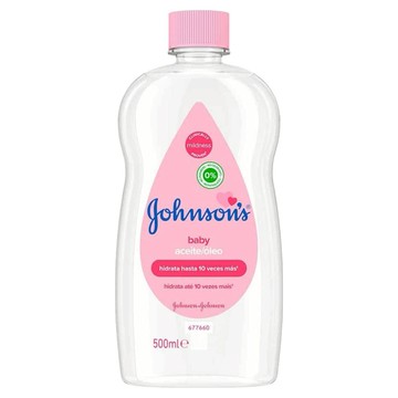 Johnson's 嬌生 嬰兒潤膚油 100%純淨優質礦物油 鎖住水份  500ml  1瓶