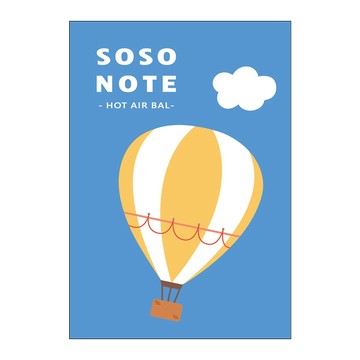 SOSO 25K方格厚筆記本