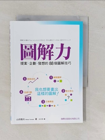 【書寶二手書T3／財經企管_YFJ】圖解力-提案/企劃/發想的 88 個圖解技巧_山田雅夫