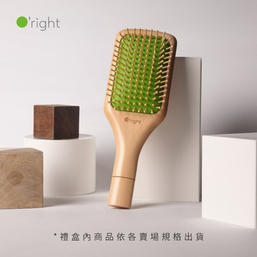 +1元贈護髮油⭐️專屬客製刻印【O'right歐萊德】經典氣墊梳(享品牌環保提袋) LINE禮物獨家