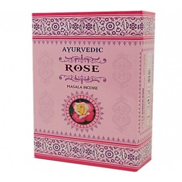 [綺異館] 印度線香 阿育吠陀 玫瑰 15g AYURVEDIC ROSE
