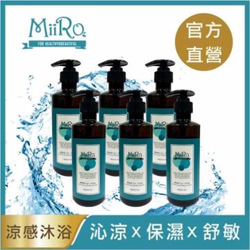 【MiiRO米蘿】費里斯三合一沐浴乳6入組(500ml)