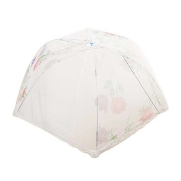 桌上摺疊式菜罩-40CM 中號蓋菜罩餐桌罩 食物防塵罩遮菜罩防蠅罩 贈品禮品