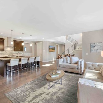 【山德力】工業風抽象斑駁地毯 200X290cm 愛薇