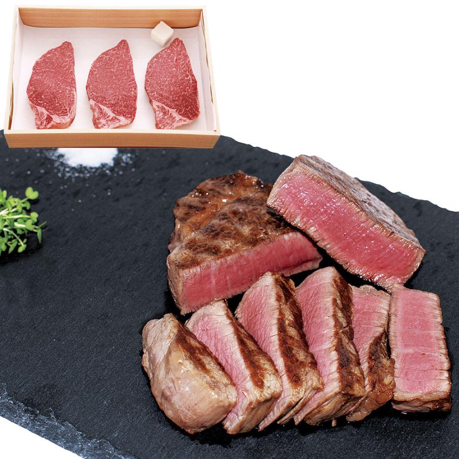 群馬 「赤城牛のとりやま」 赤城牛ヒレステーキ 100g×3枚   牛肉 牛ヒレ