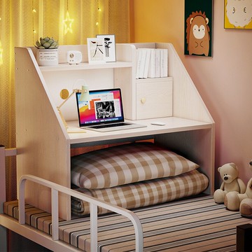 床上桌大學生宿舍神器寫字桌書桌上下鋪懶人筆記本電腦桌小桌子