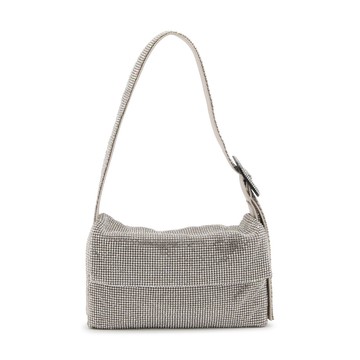 Benedetta Bruzziches - Silver Rhinestone Vitty La Mignon Shoulder Bag
